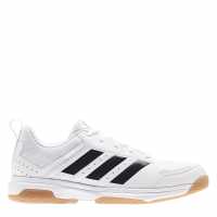 Adidas Ligra 7 Indoor Shoes Mens White/Black Мъжки маратонки