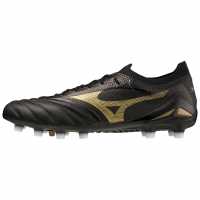 Mizuno Morelia Neo Iv Elite Fg Football Boots Black/Gold Ръгби