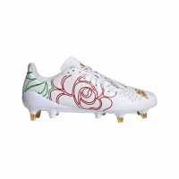 Adidas Predator Malice Sg Rugby Boots White/Red/Green Ръгби