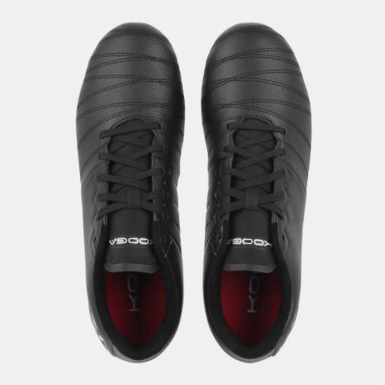 Kooga Мъжки Бутонки За Ръгби Power Sg Rugby Boots Mens Черно/Бяло KooGa Power SG Rugby Boots Mens Черно/Бяло