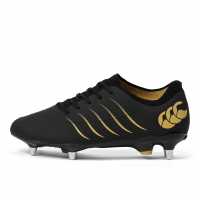 Canterbury Phoenix 2 Pro Mens Soft Ground Rugby Boots Черно