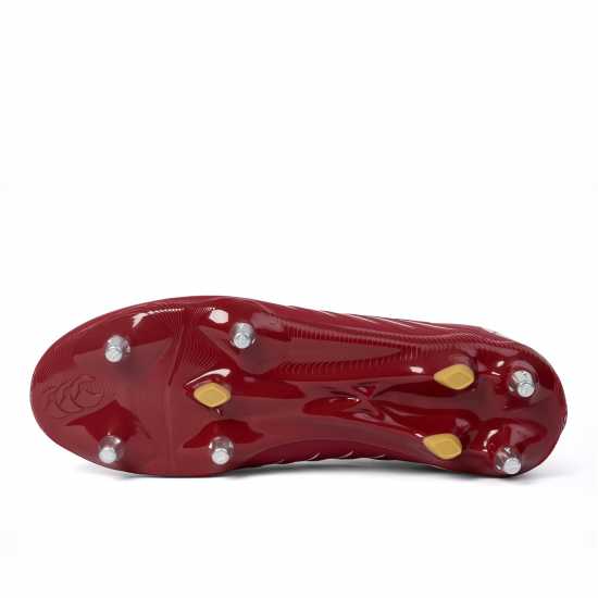 Canterbury Phoenix 2 Pro Mens Soft Ground Rugby Boots Червена Далия Canterbury Phoenix 2 Pro Mens Soft Ground Rugby Boots Червена Далия