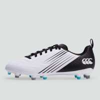 Canterbury Speed 3.0 Sg Rugby Boots White/Black Футболни бутонки