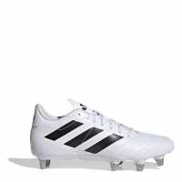 Adidas Kakari Adults Soft Ground Rugby Boots Бяло/Черно 
