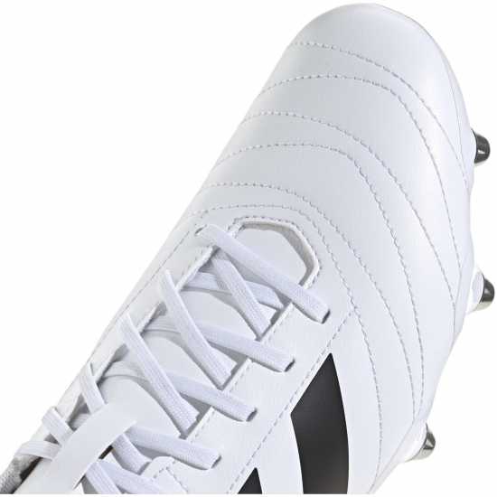 Adidas Kakari Adults Soft Ground Rugby Boots Бяло/Черно 