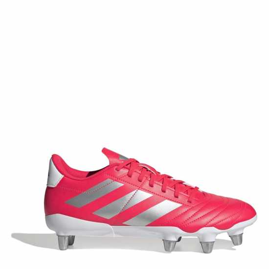 Adidas Kakari Adults Soft Ground Rugby Boots Ясно червено / Сил 