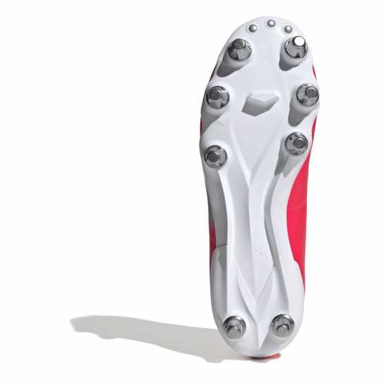 Adidas Kakari Adults Soft Ground Rugby Boots Ясно червено / Сил 