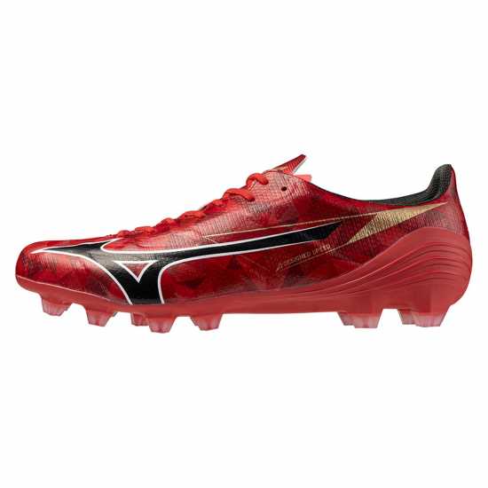 Mizuno Alpha Ii Pro Adults Firm Ground Football Boots Червено/Черно/Златно Mizuno Alpha Ii Pro Adults Firm Ground Football Boots Червено/Черно/Златно