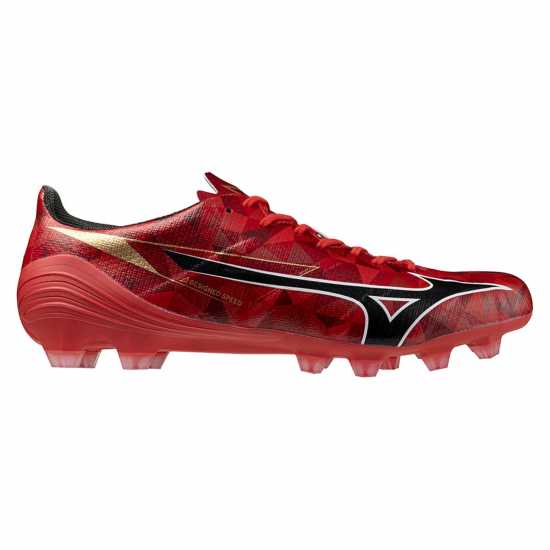 Mizuno Alpha Ii Pro Adults Firm Ground Football Boots Червено/Черно/Златно Mizuno Alpha Ii Pro Adults Firm Ground Football Boots Червено/Черно/Златно
