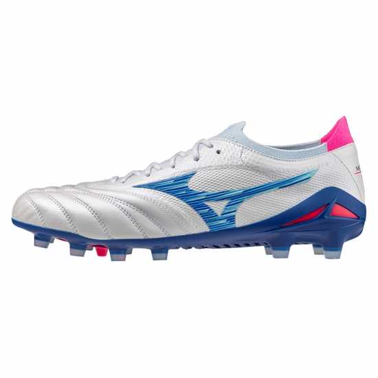 Mizuno Morelia Neo Iv Beta Adults Firm Ground Rugby Boots Бяло/Тюркоаз/Розово Mizuno Morelia Neo Iv Beta Adults Firm Ground Rugby Boots Бяло/Тюркоаз/Розово