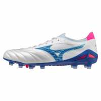 Mizuno Morelia Neo Iv Elite Adults Firm Ground Football Boots Бяло/Тюркоаз/Розово Mizuno Morelia Neo Iv Elite Adults Firm Ground Football Boots Бяло/Тюркоаз/Розово