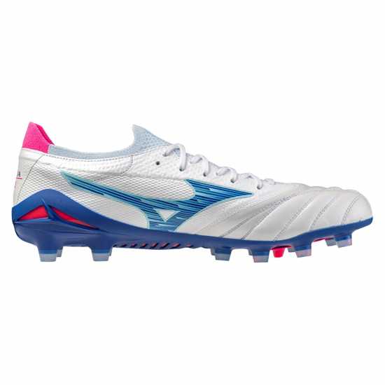 Mizuno Morelia Neo Iv Elite Adults Firm Ground Football Boots Бяло/Тюркоаз/Розово Mizuno Morelia Neo Iv Elite Adults Firm Ground Football Boots Бяло/Тюркоаз/Розово
