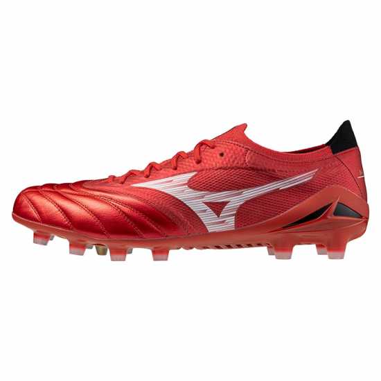 Mizuno Morelia Neo Iv Elite Adults Firm Ground Football Boots Червено/Бяло/Черно Mizuno Morelia Neo Iv Elite Adults Firm Ground Football Boots Червено/Бяло/Черно