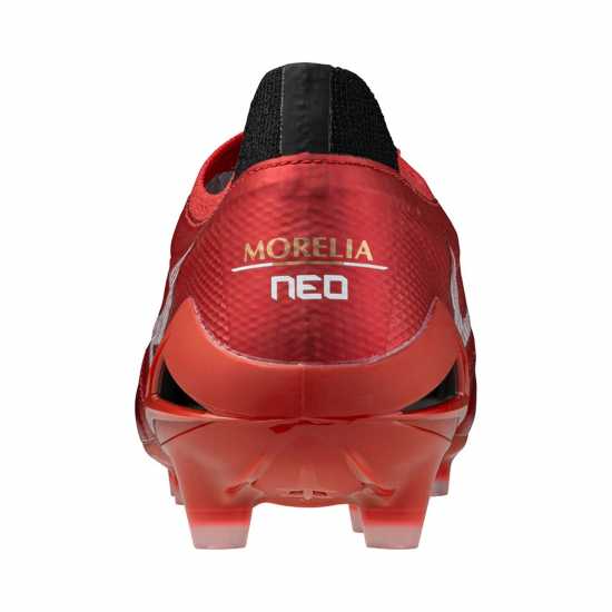 Mizuno Morelia Neo Iv Elite Adults Firm Ground Football Boots Червено/Бяло/Черно Mizuno Morelia Neo Iv Elite Adults Firm Ground Football Boots Червено/Бяло/Черно