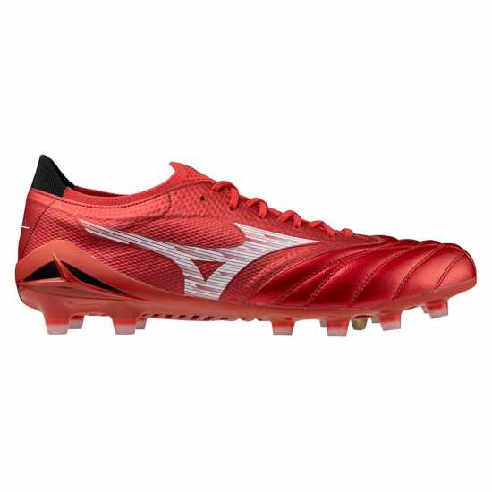 Mizuno Morelia Neo Iv Elite Adults Firm Ground Football Boots Червено/Бяло/Черно Mizuno Morelia Neo Iv Elite Adults Firm Ground Football Boots Червено/Бяло/Черно
