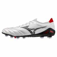 Mizuno Morelia Neo Iv Elite Adults Firm Ground Football Boots Бял/Черен/Червен Mizuno Morelia Neo Iv Elite Adults Firm Ground Football Boots Бял/Черен/Червен