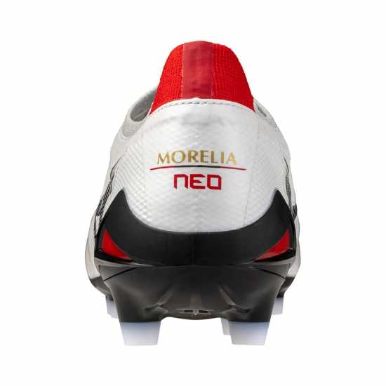 Mizuno Morelia Neo Iv Elite Adults Firm Ground Football Boots Бял/Черен/Червен 
