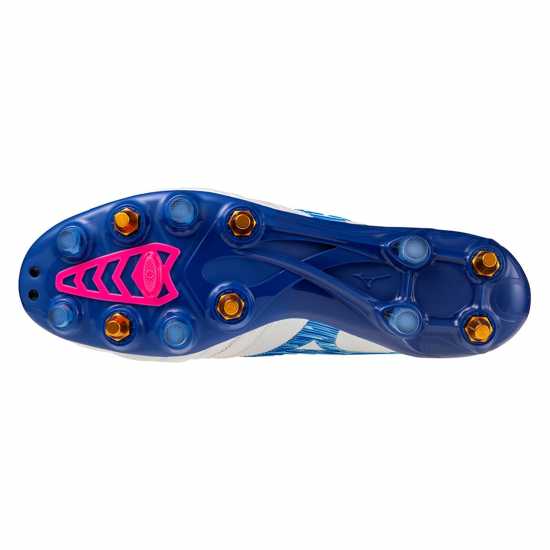 Mizuno Morelia Neo 4 Elite Adults Soft Ground Football Boots Бяло/Тюркоаз/Розово Mizuno Morelia Neo 4 Elite Adults Soft Ground Football Boots Бяло/Тюркоаз/Розово