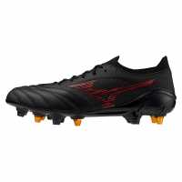 Mizuno Morelia Neo 4 Elite Adults Soft Ground Football Boots Черно/Червено/Черно Mizuno Morelia Neo 4 Elite Adults Soft Ground Football Boots Черно/Червено/Черно