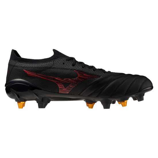 Mizuno Morelia Neo 4 Elite Adults Soft Ground Football Boots Черно/Червено/Черно Mizuno Morelia Neo 4 Elite Adults Soft Ground Football Boots Черно/Червено/Черно