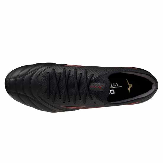 Mizuno Morelia Neo 4 Elite Adults Soft Ground Football Boots Черно/Червено/Черно Mizuno Morelia Neo 4 Elite Adults Soft Ground Football Boots Черно/Червено/Черно