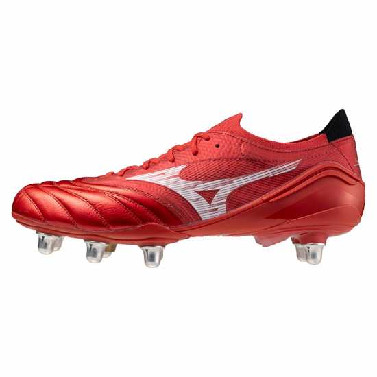 Mizuno Morelia Neo Iv Elite Adults Soft Ground Rugby Boots Червено/Бяло/Черно Mizuno Morelia Neo Iv Elite Adults Soft Ground Rugby Boots Червено/Бяло/Черно