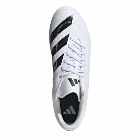 Adidas Rs-15 Adults Soft Ground Rugby Boots Wht/Blk/luc 