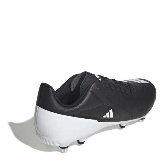 Adidas Rs-15 Adults Soft Ground Rugby Boots Черно/Бяло 