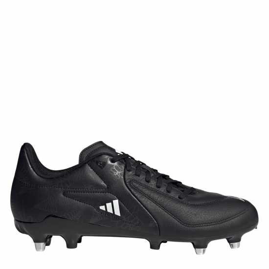 Adidas Rs-15 Elite Soft Ground Rugby Boots Blk/Wht Ръгби