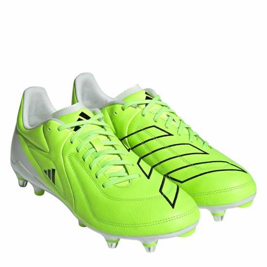 Adidas Rs-15 Elite Soft Ground Rugby Boots Lemon/Blk Ръгби