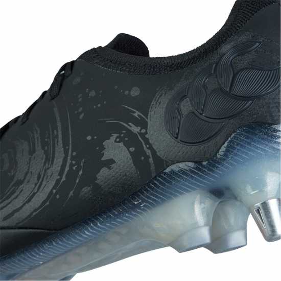 Canterbury Phoenix Genesis Elite Soft Ground Rugby Boots Черно/сребро Canterbury Phoenix Genesis Elite Soft Ground Rugby Boots Черно/сребро