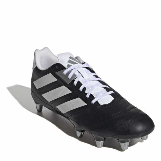 Adidas Kakari Elite Soft Ground Rugby Boots Черно/сребро Adidas Kakari Elite Soft Ground Rugby Boots Черно/сребро