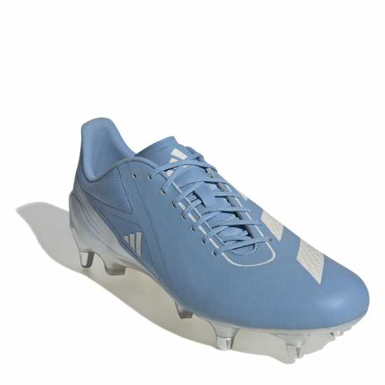 Adidas Adizero Rs15 Pro Soft Ground Rugby Boots Син/Бял Adidas Adizero Rs15 Pro Soft Ground Rugby Boots Син/Бял