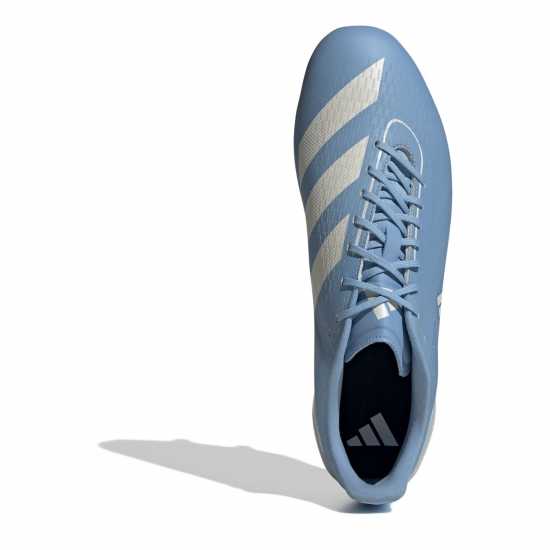 Adidas Adizero Rs15 Pro Soft Ground Rugby Boots Син/Бял Adidas Adizero Rs15 Pro Soft Ground Rugby Boots Син/Бял