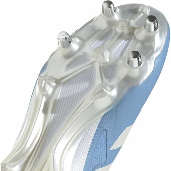 Adidas Adizero Rs15 Pro Soft Ground Rugby Boots Син/Бял Adidas Adizero Rs15 Pro Soft Ground Rugby Boots Син/Бял