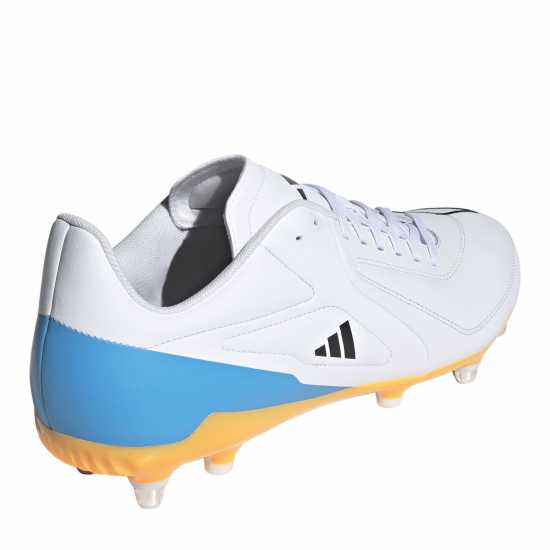 Adidas Adizero Rs15 Elite Adults Soft Ground Rugby Boots Wht/Blk/luc adidas Adizero RS15 Elite Adults Soft Ground Rugby Boots Wht/Blk/luc