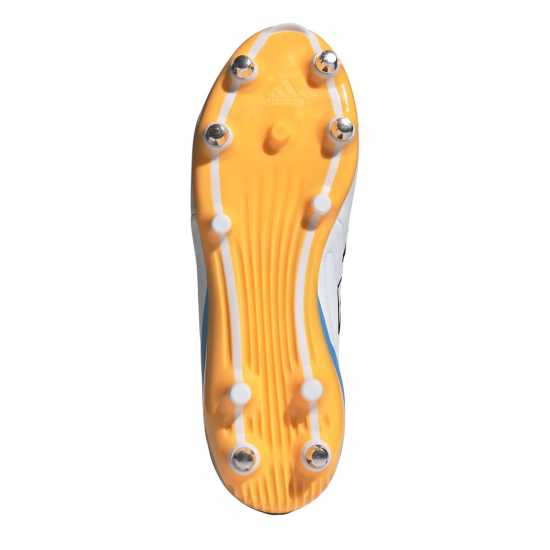 Adidas Adizero Rs15 Elite Adults Soft Ground Rugby Boots Wht/Blk/luc adidas Adizero RS15 Elite Adults Soft Ground Rugby Boots Wht/Blk/luc