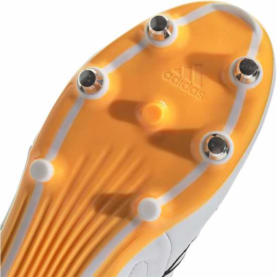 Adidas Adizero Rs15 Elite Adults Soft Ground Rugby Boots Wht/Blk/luc adidas Adizero RS15 Elite Adults Soft Ground Rugby Boots Wht/Blk/luc