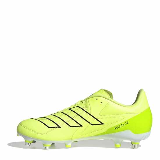 Adidas Adizero Rs15 Elite Adults Soft Ground Rugby Boots Жълто/Черно Adidas Adizero Rs15 Elite Adults Soft Ground Rugby Boots Жълто/Черно