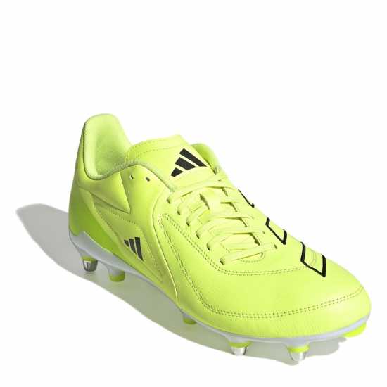 Adidas Adizero Rs15 Elite Adults Soft Ground Rugby Boots Жълто/Черно Adidas Adizero Rs15 Elite Adults Soft Ground Rugby Boots Жълто/Черно