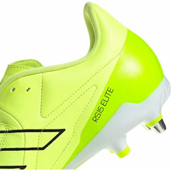 Adidas Adizero Rs15 Elite Adults Soft Ground Rugby Boots Жълто/Черно Adidas Adizero Rs15 Elite Adults Soft Ground Rugby Boots Жълто/Черно