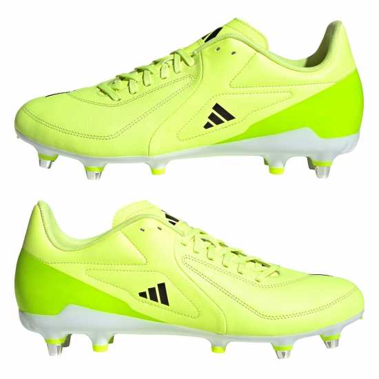 Adidas Adizero Rs15 Elite Adults Soft Ground Rugby Boots Жълто/Черно Adidas Adizero Rs15 Elite Adults Soft Ground Rugby Boots Жълто/Черно