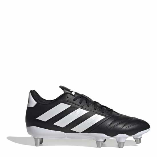 Adidas Kakari Elite Adults Soft Ground Rugby Boots Черно/Бяло 