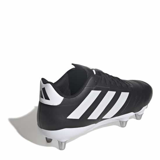 Adidas Kakari Elite Adults Soft Ground Rugby Boots Черно/Бяло 
