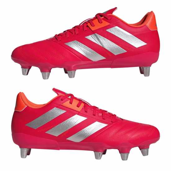 Adidas Kakari Elite Adults Soft Ground Rugby Boots Лус Ред/Фтвр Adidas Kakari Elite Adults Soft Ground Rugby Boots Лус Ред/Фтвр