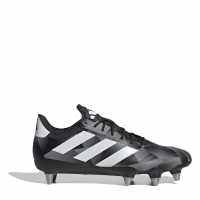 Adidas Kakari Rs Adults Soft Ground Rugby Boots Черно/Бяло Adidas Kakari Rs Adults Soft Ground Rugby Boots Черно/Бяло