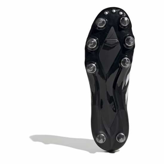 Adidas Kakari Rs Adults Soft Ground Rugby Boots Черно/Бяло Adidas Kakari Rs Adults Soft Ground Rugby Boots Черно/Бяло