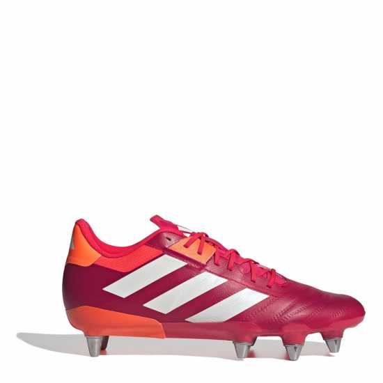 Adidas Kakari Rs Adults Soft Ground Rugby Boots Лус Ред/Фтвр Adidas Kakari Rs Adults Soft Ground Rugby Boots Лус Ред/Фтвр