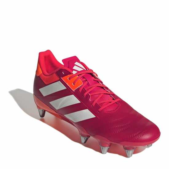 Adidas Kakari Rs Adults Soft Ground Rugby Boots Лус Ред/Фтвр Adidas Kakari Rs Adults Soft Ground Rugby Boots Лус Ред/Фтвр