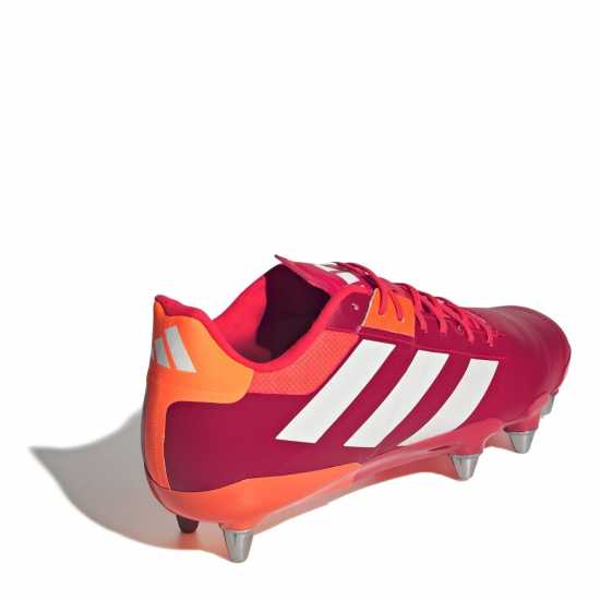 Adidas Kakari Rs Adults Soft Ground Rugby Boots Лус Ред/Фтвр Adidas Kakari Rs Adults Soft Ground Rugby Boots Лус Ред/Фтвр